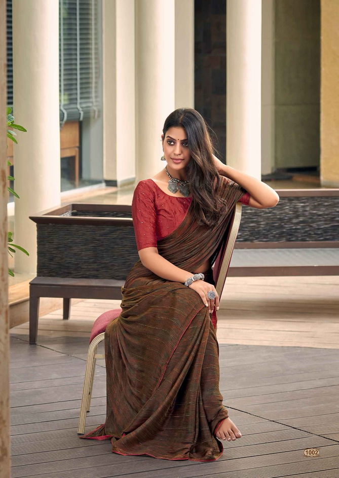 Pankti 05 By Kashvi Embroidery Blouse Printed Saree Catalog